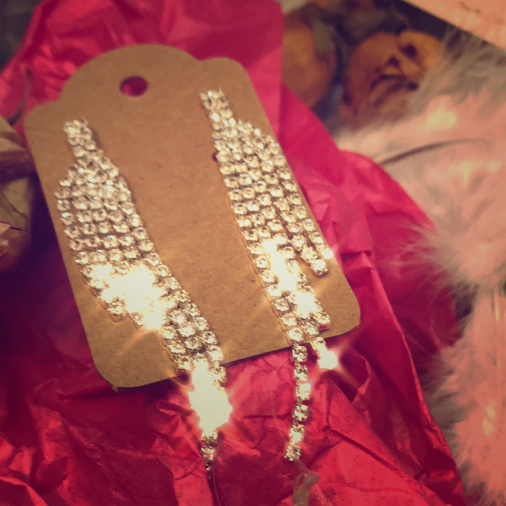 Elegant dangle earrings